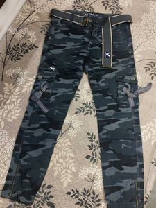 Men&#39;s Casual Joggers With a belt