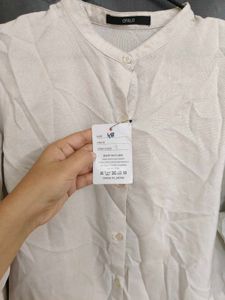 Cream Blouse