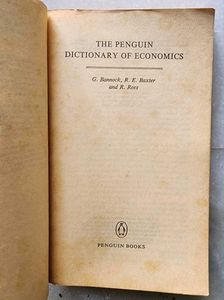 A dictionary of economics