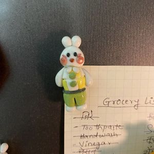 Set of 3 Bunny Fridge Magnets