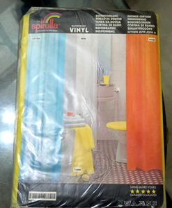 Yellow Shower Curtain