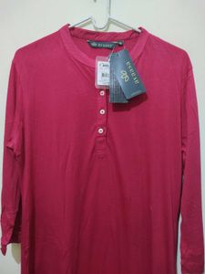 Avaasa Hot Pink Fuschia hi low Kurta