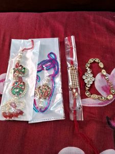 Combo  Of  Couple  Rakhi