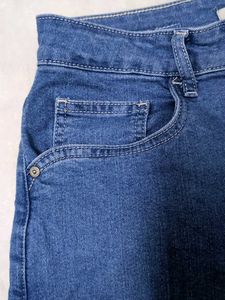 Wide Leg Denim Jeans