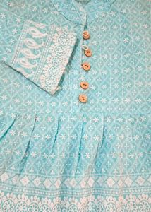 Light Blue Women Top