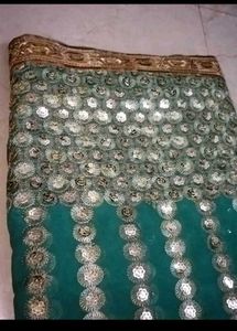 A Beautiful Heavy Party Wear Saree