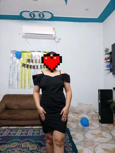 Chic Black Off-Shoulder Dress