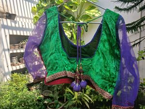 Green Lenhga Choli With Dupatta