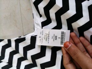 Chic Chevron Print Dress