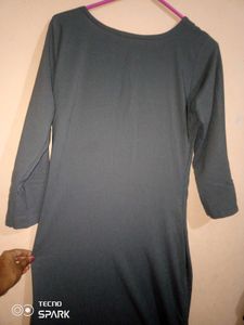 Embellished Grey Kurta