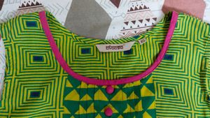 Light Green Festive Kurti