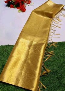 Golden Tissue Silk Saree
