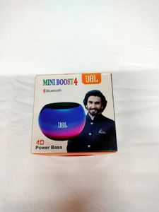 JBL Boost 4 Bluetooth Mini Speaker With High Bass
