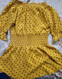 Yellow Tunic Top Charcoal Company