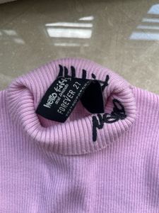 Cute Pink Knit Top