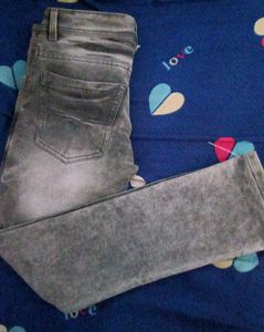 Diesel Gray Wash Slim Fit Jeans