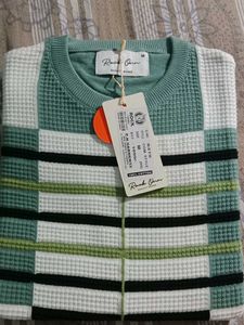 Stylish Striped Knitted Sweater