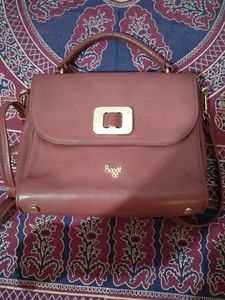 Baggit Maroon Crossbody Bag