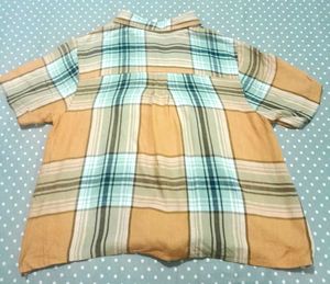 Plaid Tie-Front Crop Top