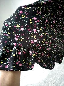 Cute Floral Slip In Midi Dress