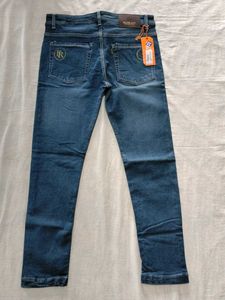 Flying Raw Blue Denim Jeans