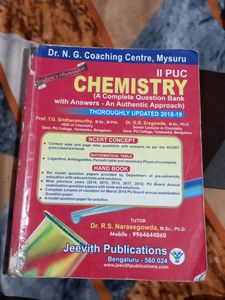 2nd Pu Chemistry Question Bank