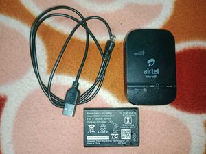Airtel My Wifi 4g Dongle With Charger Battery
