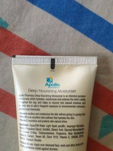 Apollo Pharmacy Deep Nourishing Moisturiser, 100ml