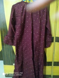 Crop Top With Plazzo And Long Jacket