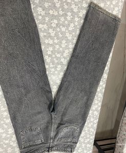 Gray Denim Jeans