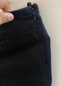 Black Cotton trousers