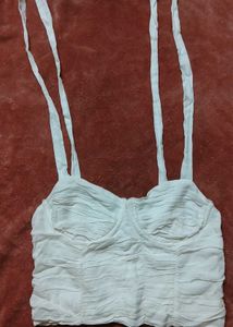 White Corset Top