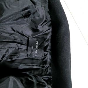 Elegant Black Overcoat