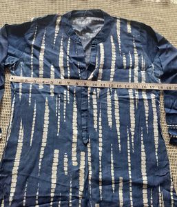 Blue Printed Kurta