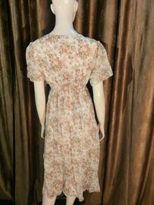 Floral Print Midi Dress