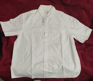 H&M White Casual Shirt