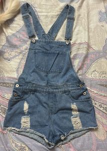 Denim dungarees ( jumpsuit or romper)