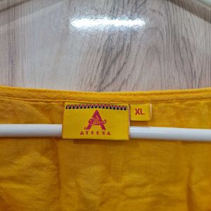 Yellow Midi Dress