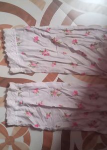 Full Cotton Thread Work Suit