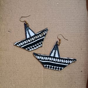 Handmade Fabric Earrings