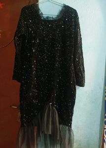 Sparkly Black Party Dress