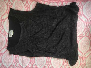 Black Shimmer Top
