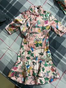 Fish Cut Kimono Style Dress Women