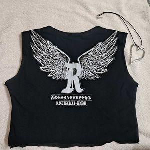 Y2k Vintage Gothic Grunge Punk Crop Top