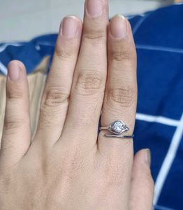 Giva 925 Real Silver Dew Drop Ring