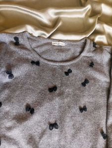 Cute Bow Sweater