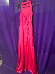 Satin Long Dress
