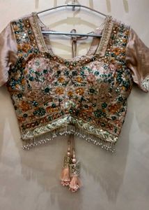 double shade lehenga choli