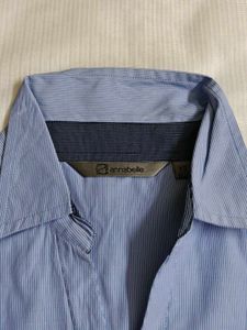 🆕 Annabelle Bluish White shirt