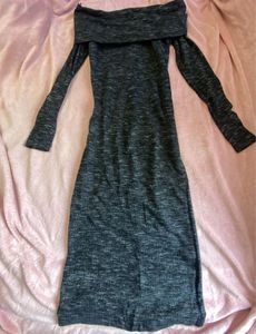 Off Shoulder Body Con Dress